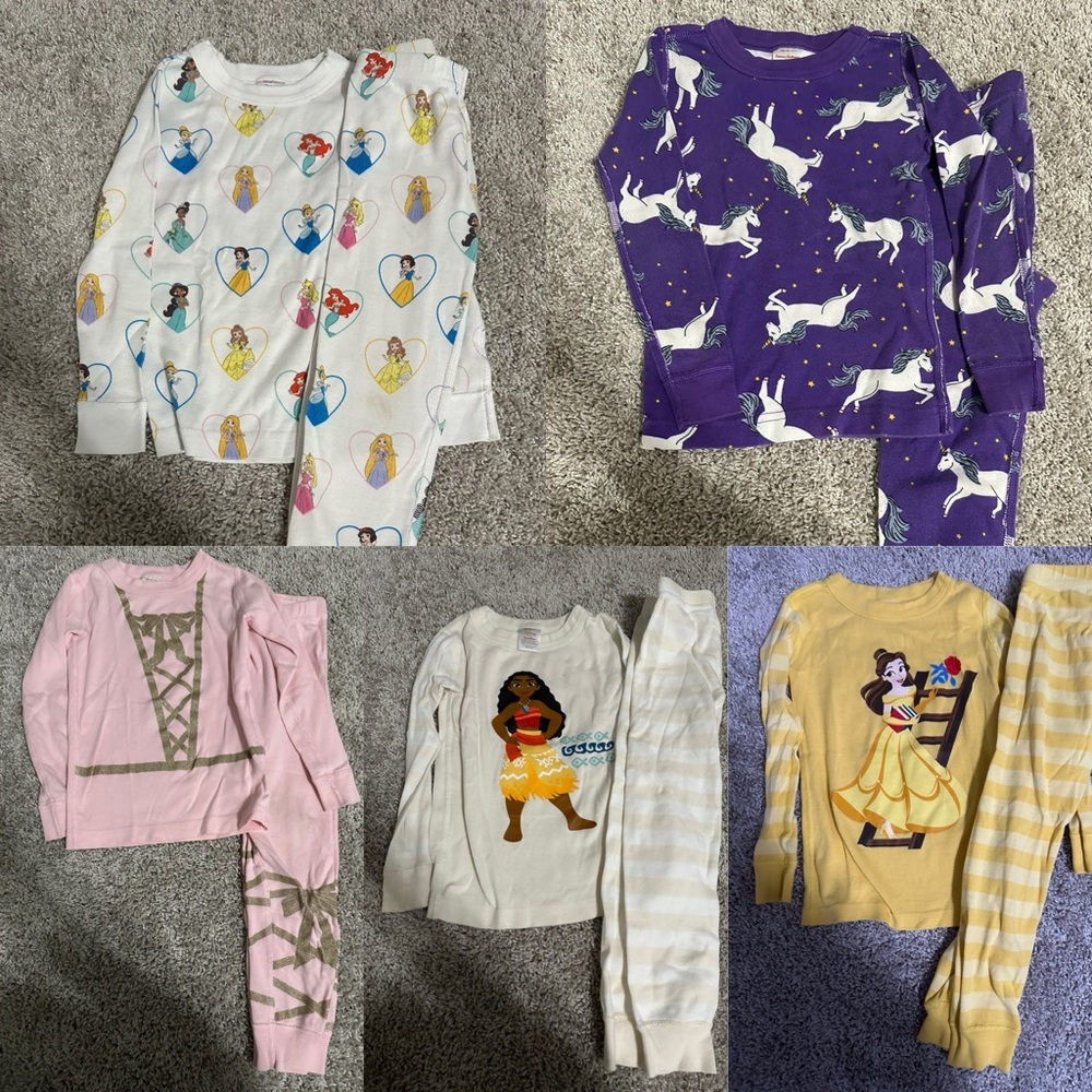 Hanna Andersson princess PJs size 4